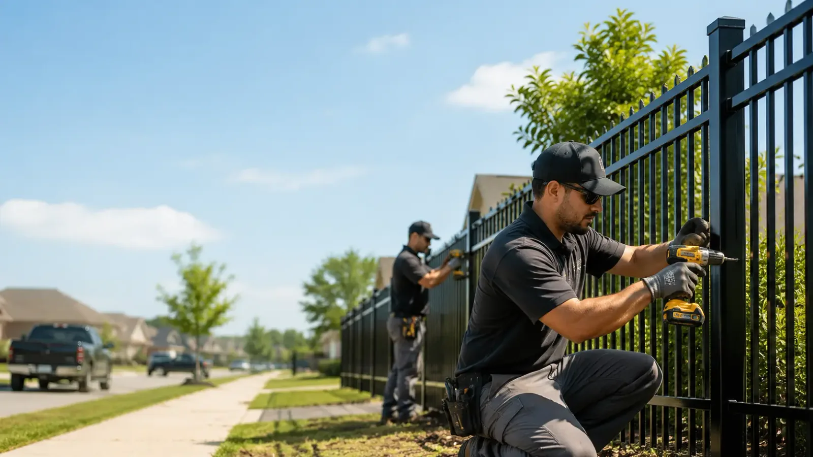 Metal Fence Installation in Round Top, NY